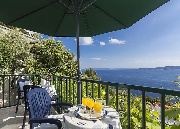 Апартаменты With Parking Space Brela, Makarska - 11687